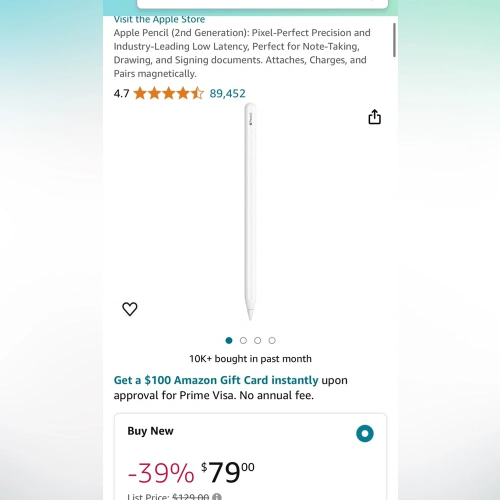 Apple iPad pencil